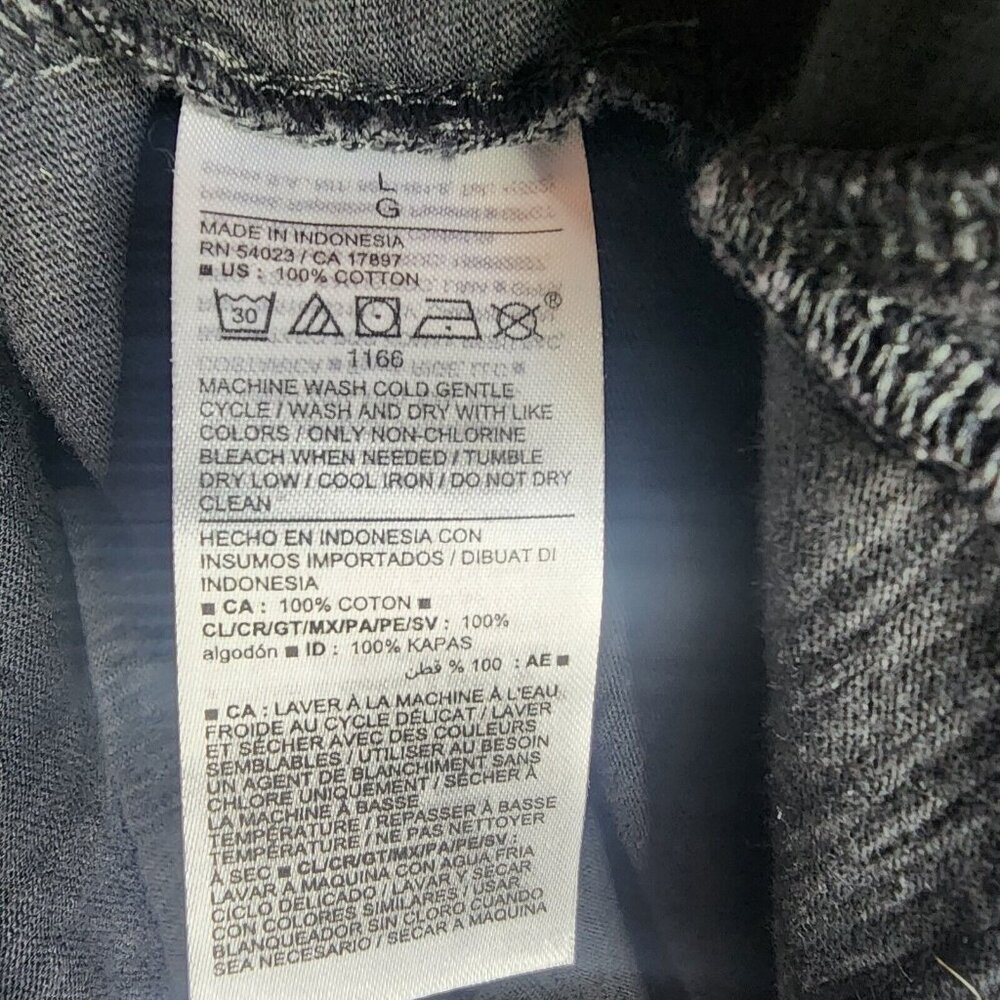 Old Navy Solid All Grey Gray Pullover Drawstring … - image 6